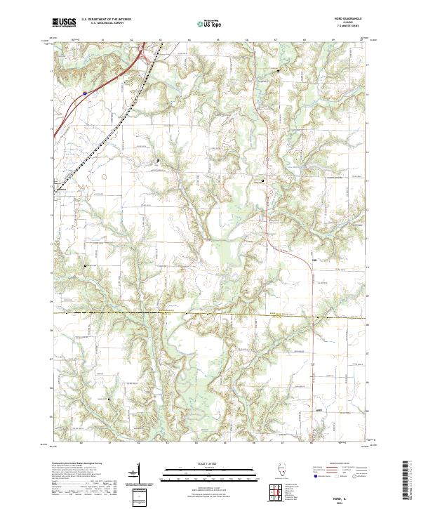 Hord topographic map thumbnail
