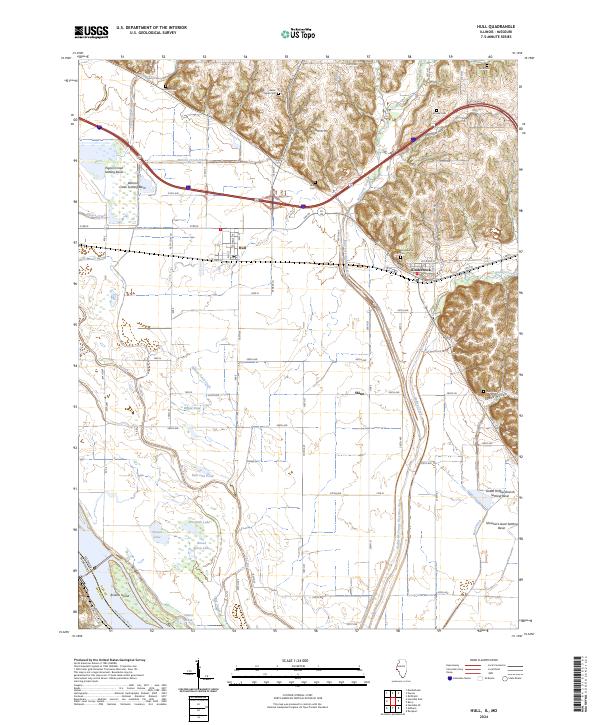 Hull topographic map thumbnail
