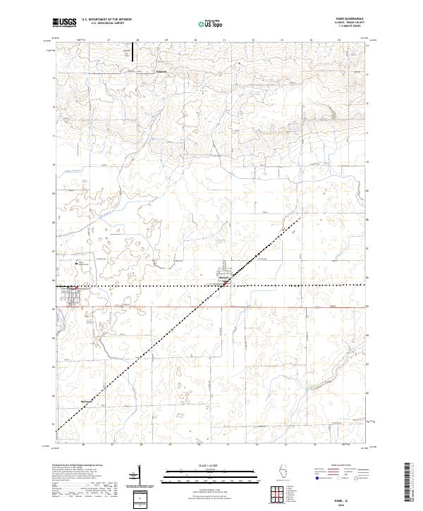 Hume topographic map thumbnail