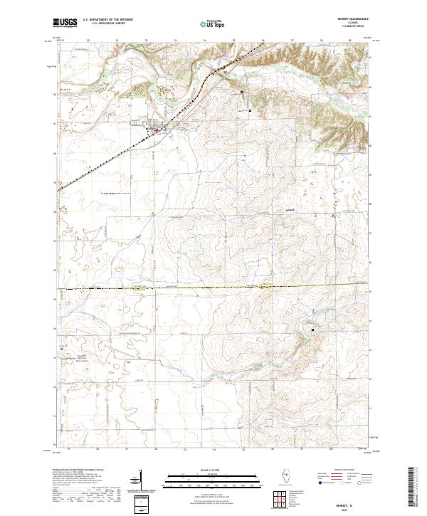 Kenney 2024 topographic map thumbnail