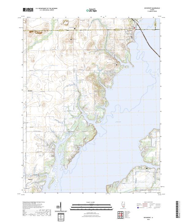 Keyesport 2024 topographic map thumbnail
