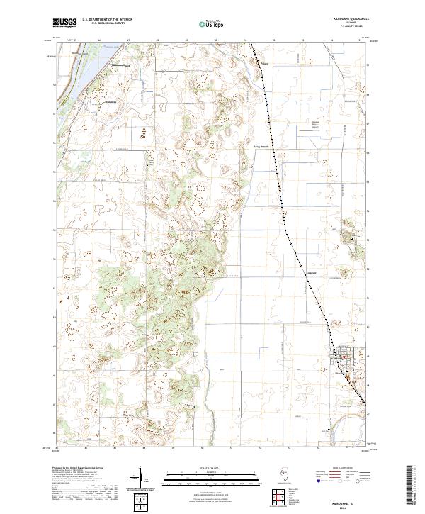 Kilbourne 2024 topographic map thumbnail