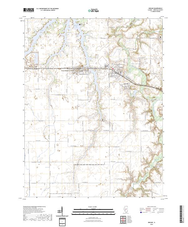 Kincaid 2024 topographic map thumbnail