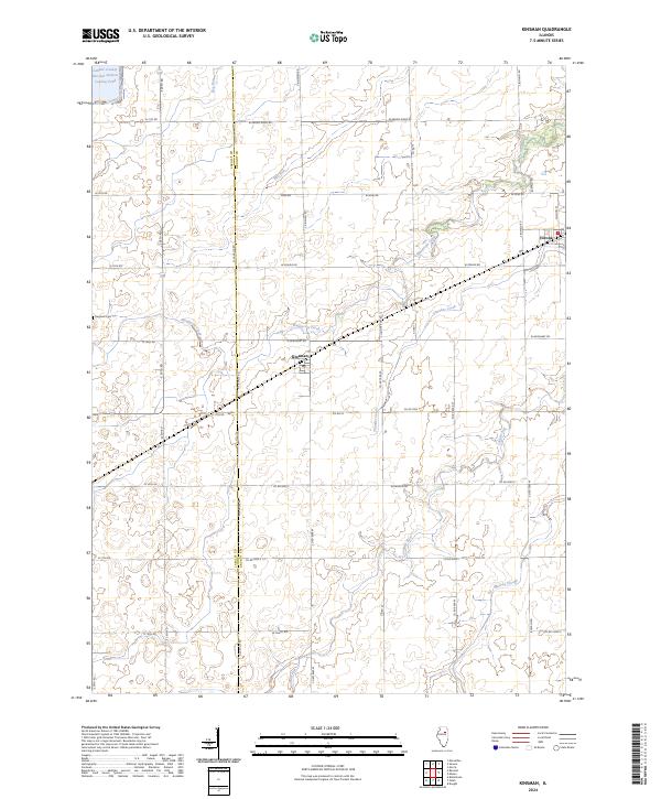 Kinsman 2024 topographic map thumbnail
