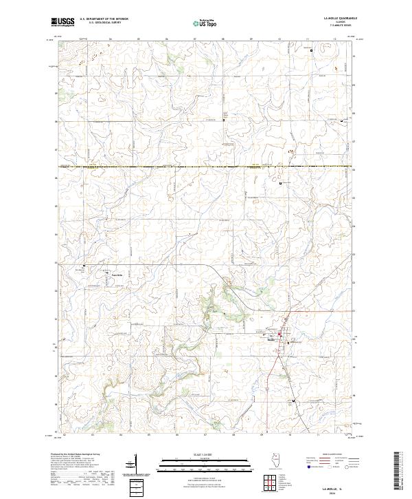 La Moille 2024 topographic map thumbnail