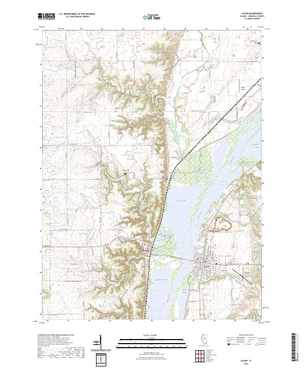 Lacon 2024 topographic map thumbnail