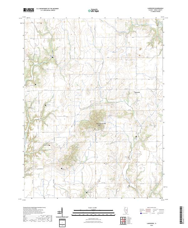 Lakewood 2024 topographic map thumbnail