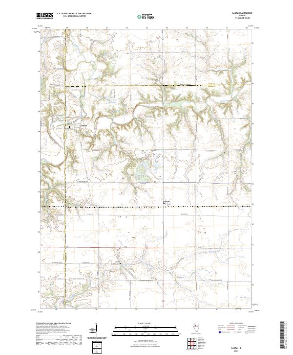 Laura 2024 topographic map thumbnail