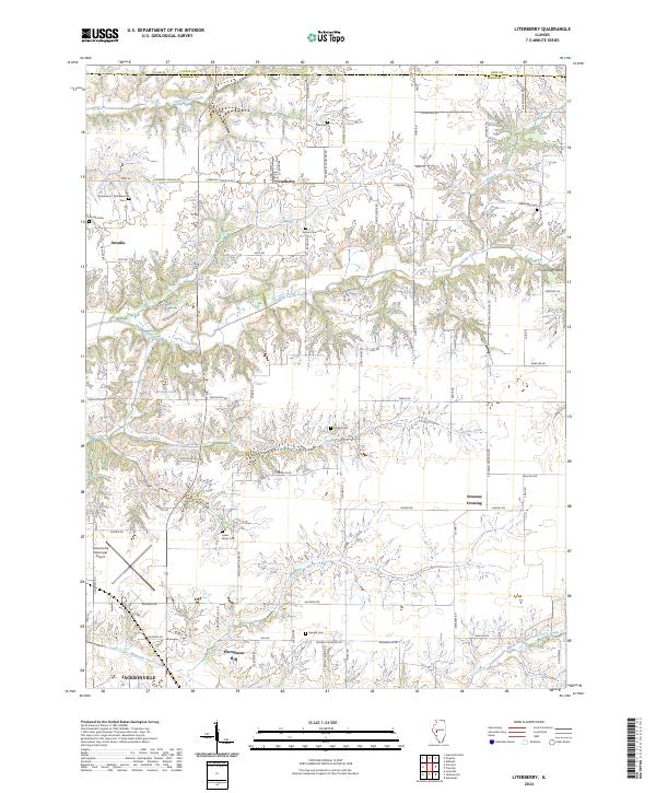 Literberry 2024 topographic map thumbnail