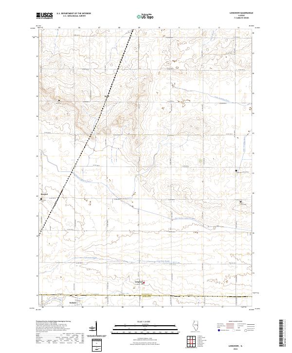 Longview 2024 topographic map preview