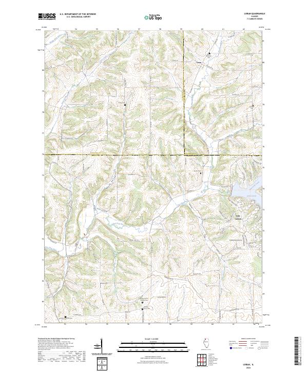 Loran 2024 topographic map thumbnail