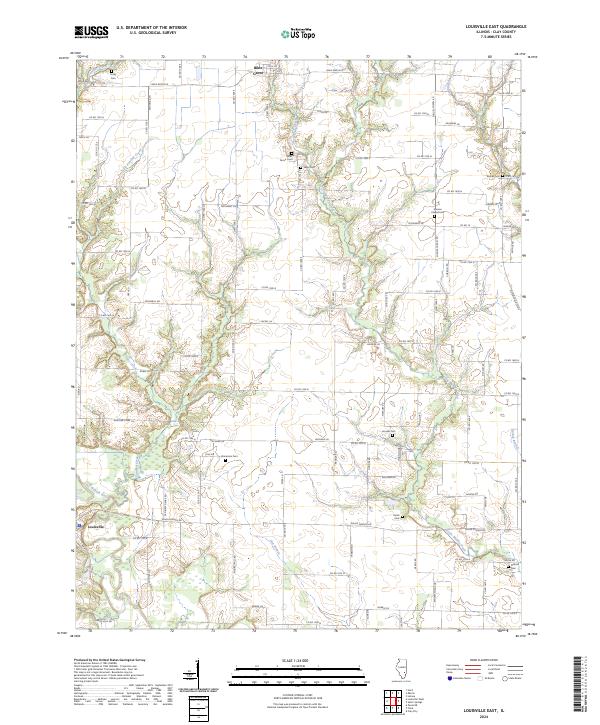 Louisville East topographic map thumbnail