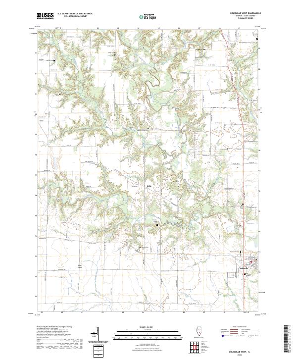 Louisville West topographic map thumbnail