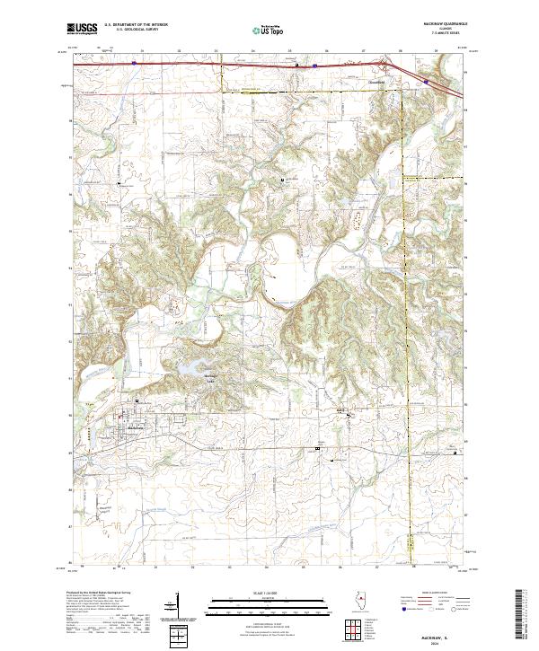 Mackinaw 2024 topographic map thumbnail