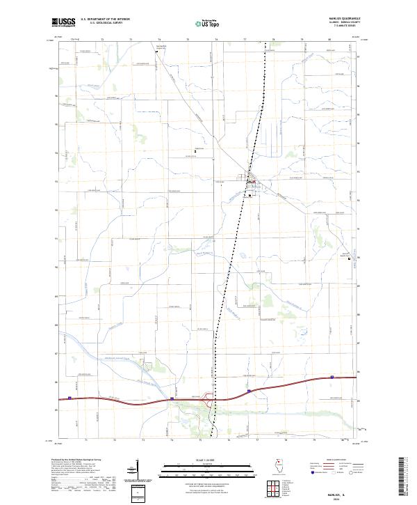 Manlius 2024 topographic map thumbnail
