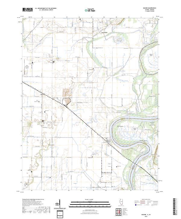 Maunie 2024 topographic map thumbnail