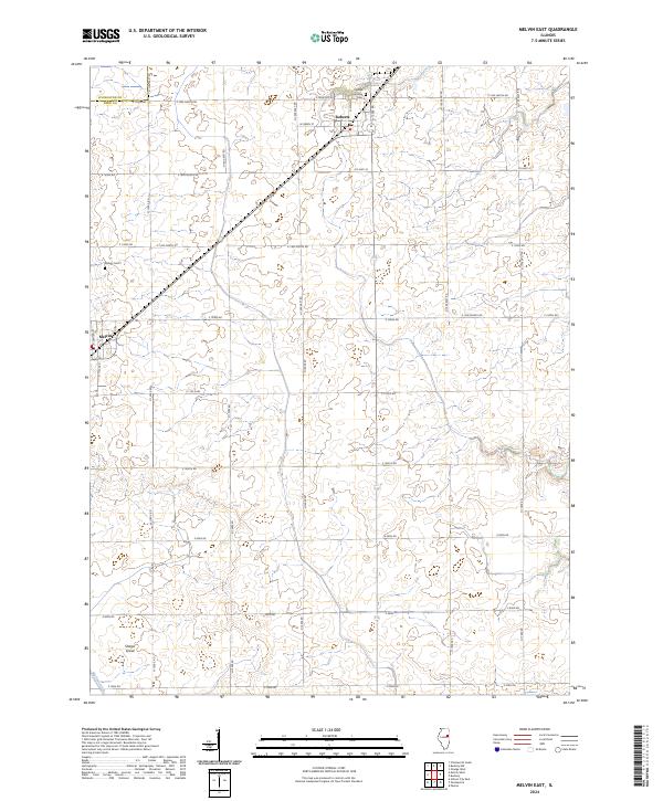 Melvin East 2024 topographic map thumbnail