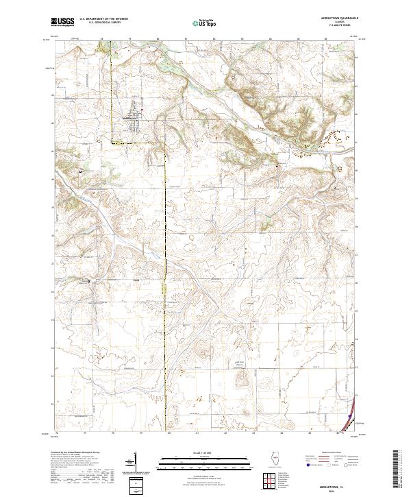 Middletown 2024 topographic map thumbnail