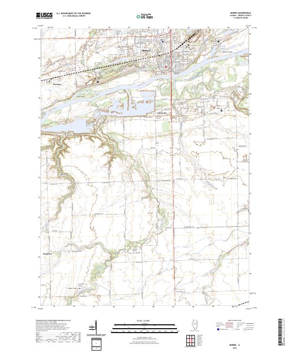Morris 2024 topographic map thumbnail