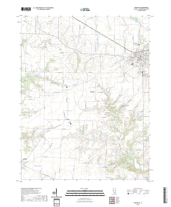 Nashville 2024 topographic map thumbnail