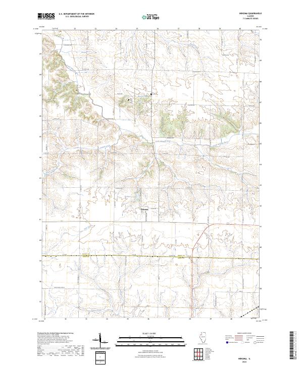 Nekoma 2024 topographic map thumbnail