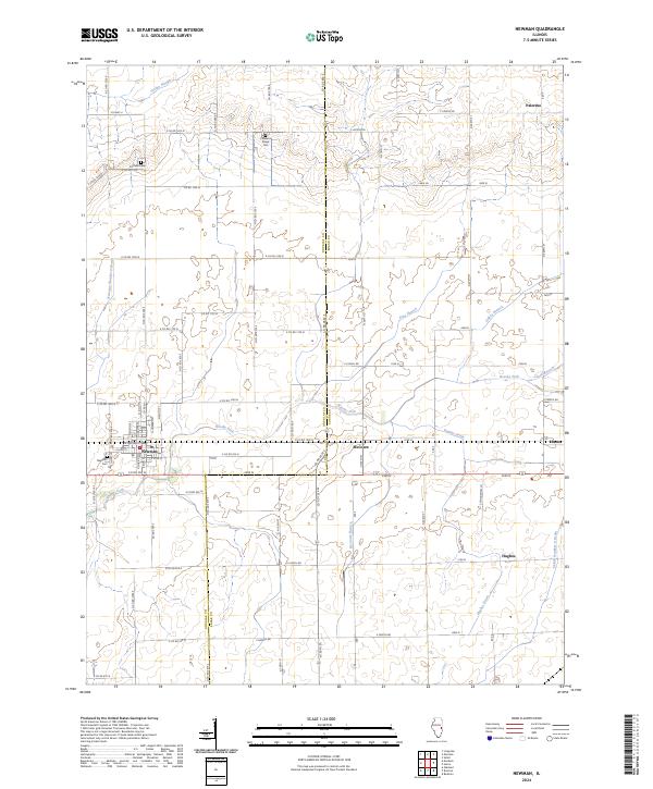 Newman 2024 topographic map thumbnail