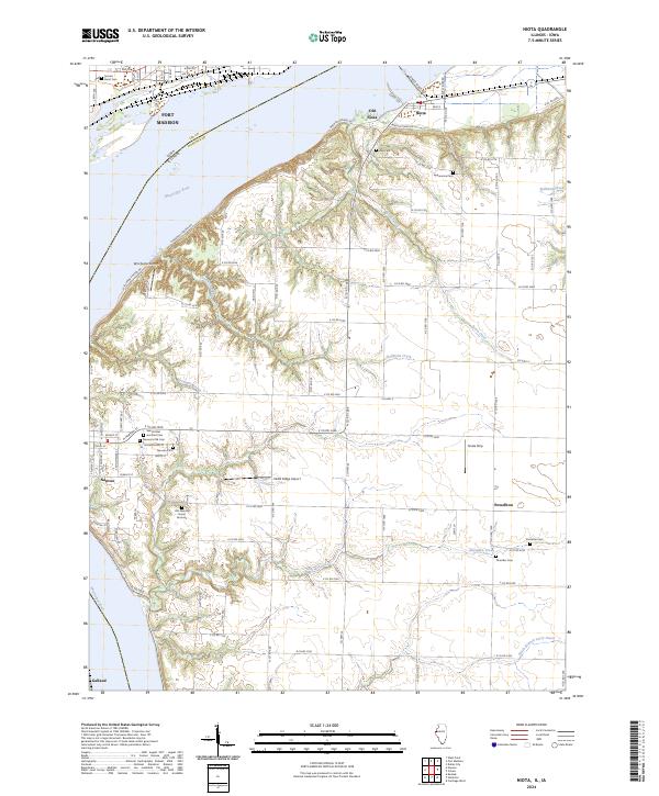 Niota 2024 topographic map thumbnail