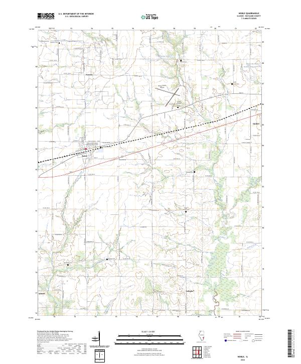 Noble 2024 topographic map thumbnail