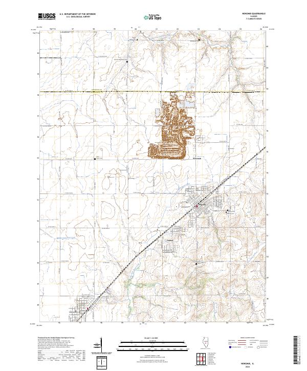 Nokomis 2024 topographic map thumbnail