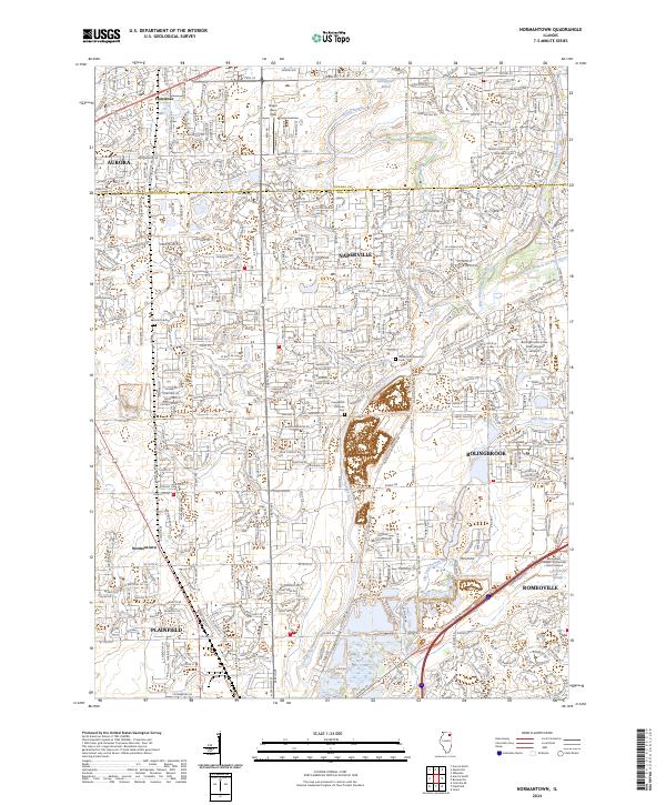 Normantown 2024 topographic map thumbnail