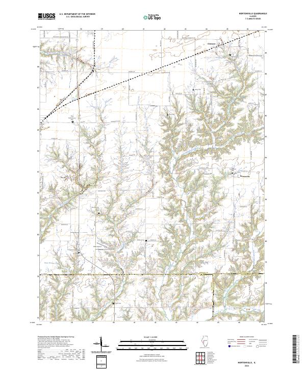 Nortonville 2024 topographic map thumbnail