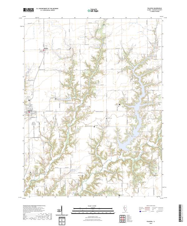 Palmyra 2024 topographic map thumbnail