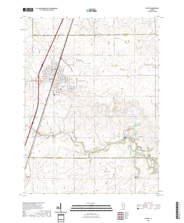 Paxton 2024 topographic map thumbnail