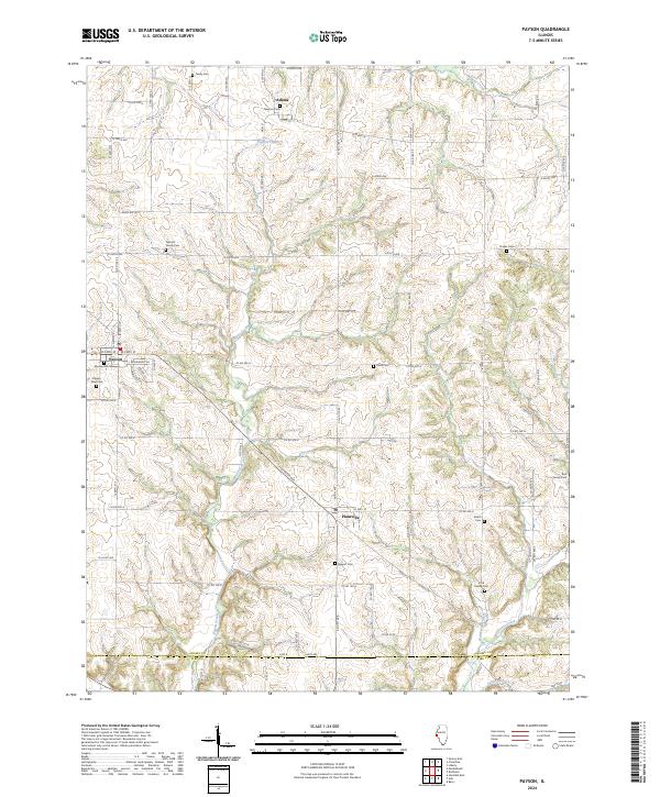 Payson 2024 topographic map thumbnail