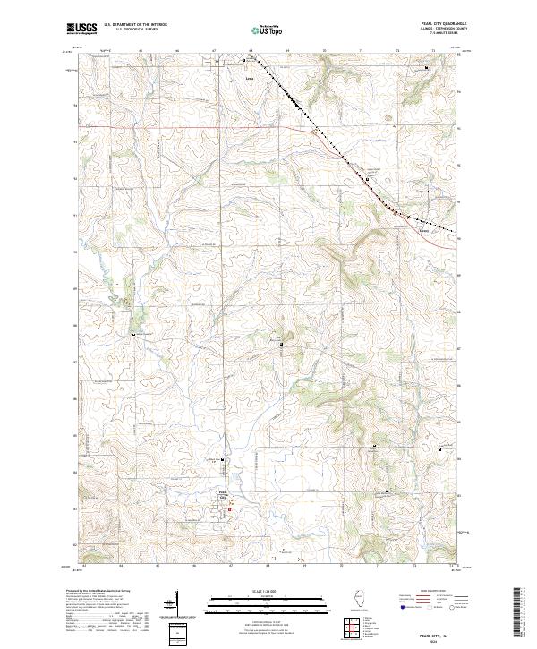 Pearl City 2024 topographic map thumbnail