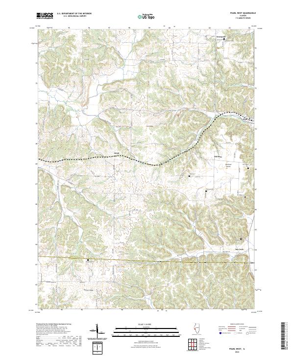 Pearl West 2024 topographic map thumbnail