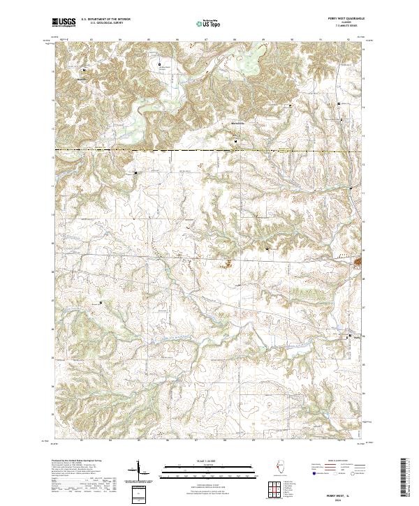 Perry West 2024 topographic map thumbnail
