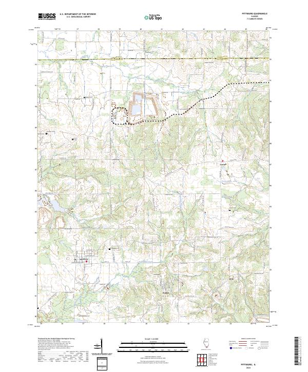Pittsburg 2024 topographic map thumbnail