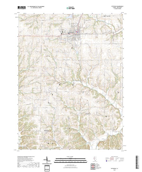 Pittsfield 2024 topographic map thumbnail