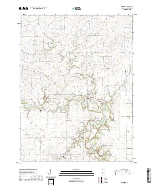 Potomac 2024 topographic map thumbnail