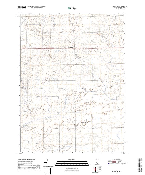 Prairie Center 2024 topographic map thumbnail