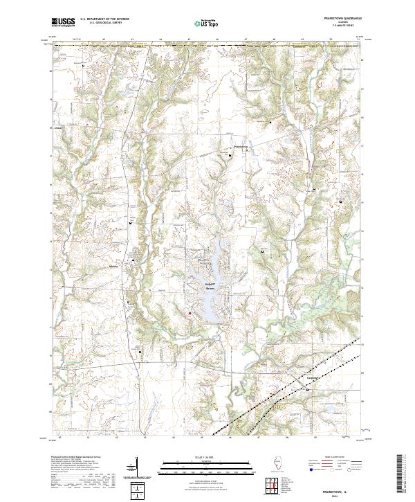 Prairietown 2024 topographic map thumbnail