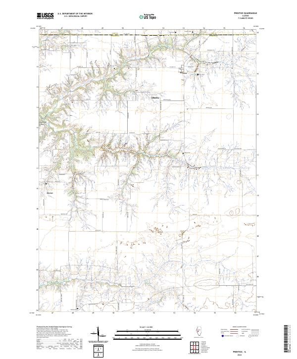 Prentice 2024 topographic map thumbnail