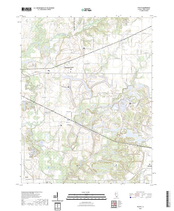Pyatts 2024 topographic map thumbnail