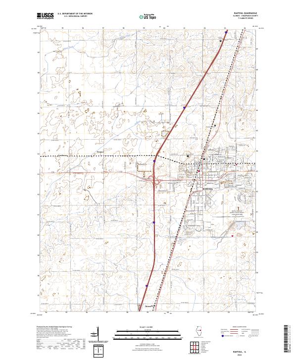 Rantoul 2024 topographic map thumbnail