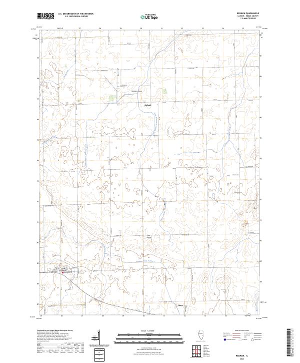 Redmon 2024 topographic map preview