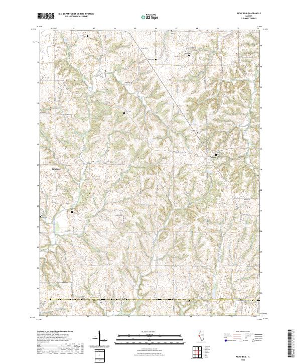 Richfield 2024 topographic map thumbnail