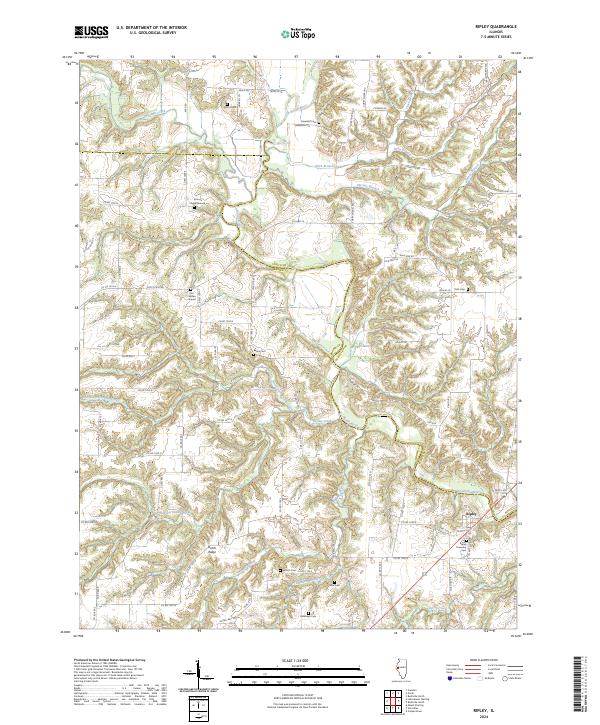 Ripley 2024 topographic map thumbnail