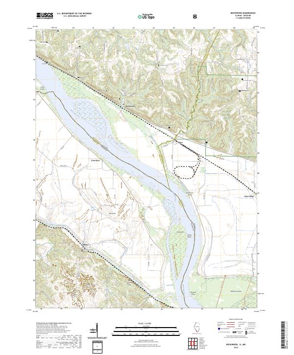 Rockwood 2024 topographic map thumbnail