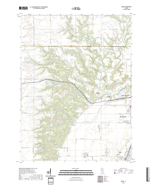 Rome 2024 topographic map thumbnail